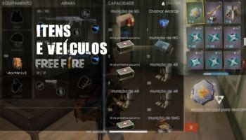 mundodositens com ff|Conheça os itens e veículos de Free Fire Battlegrounds.
